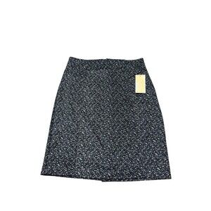 Michael Michael Kors Black Speckled Size S Skirt NWT Classic 89.50 Retail